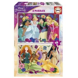 Educa Puzzle 2x48 Disney Princess Precio: 8.39256. SKU: B1K992J3PB