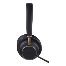 Yealink BH76 Plus UC Auriculares Profesionales Inalámbricos Bluetooth 5.3 USB-C con Cancelación Ruido Activa ANC y Micrófono Retráctil