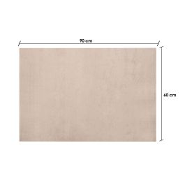 Giftdecor Alfombra Soft de Fieltro 100% Poliéster, Color Beige Oscuro, con 3 cm de Grosor, Medidas 60x90 cm (12 Unidades) Giftdecor Alfombra Soft de Fieltro 100% Poliéster, Color Beige Oscuro, con 3 cm de Grosor, Medidas 60x90 cm (12 Unidades)