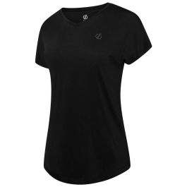 Camiseta de Manga Corta Mujer Dare 2b Agleam Negro