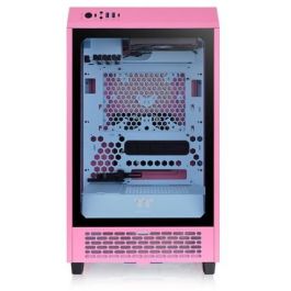 Thermaltake The Tower 200 Bubble Pink Mini Tower PC Gaming | Mini-ITX Vidrio Templado Acero