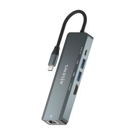 AISENS - USB-C DOCK 5 EN 1, USB-C A 1xHDMI, 1xRJ45, 2xUSB, 1xPD, GRIS, 15CM Precio: 21.49999995. SKU: B1GBDA5V8Z