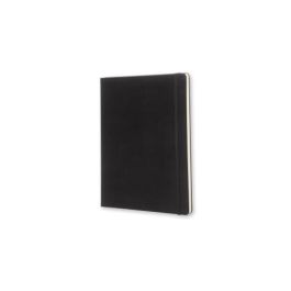 Cuaderno Moleskine Clasico Tapa Dura 19X25 192H 70Gr. Horizontal Con Goma Negra