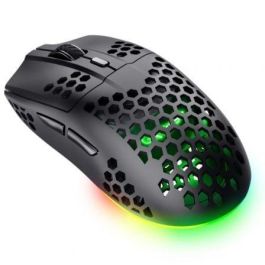 Trust Gaming GXT 929 Helox Ratón Gaming Inalámbrico Ultraligero con Iluminación LED Multicolor, Hasta 4800 DPI y Batería Recargable Trust Gaming GXT 929 Helox Ratón Gaming Inalámbrico Ultraligero con Iluminación LED Multicolor, Hasta 4800 DPI y Batería Recargable