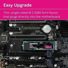 Kioxia KIO4582563854048 SSD Exceria Pro 1 TB M.2 7300 MB/s Lectura 6400 MB/s Escritura para Portátil