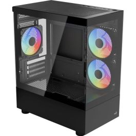 Caja PC - AEROCOOL - Viewport Mini-G V1 - Minitorre - M-ATX - Cristal templado - F-RGB - Negro Caja PC - AEROCOOL - Viewport Mini-G V1 - Minitorre - M-ATX - Cristal templado - F-RGB - Negro