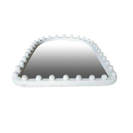 Espejo de pared Home ESPRIT Blanco Scandi 60 x 3,5 x 85 cm