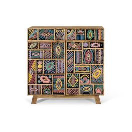 Giner y Colomer Aparador de Madera de Mango 80 cm con 2 Cajones y 2 Puertas Precio: 641.2879. SKU: B18TL8KQCJ