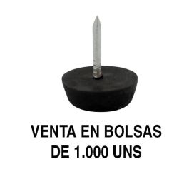 Herrajes Alk Deslizante-Quitarruido Ø15, Ø17, Ø20 Acabado Negro (Bolsa de 1000) Precio: 19.89000057. SKU: B1D5RM4HMX