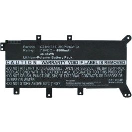 CoreParts Laptop Battery for Asus 28.88Wh Li-Pol 7.6V 3800mAh Black, A555, A555L, DX992, F51, F530, F554, F555, F555L, F555LA-Ah51, F555LD, CoreParts Laptop Battery for Asus 28.88Wh Li-Pol 7.6V 3800mAh Black, A555, A555L, DX992, F51, F530, F554, F555, F555L, F555LA-Ah51, F555LD,