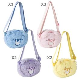 Cerdá Bolso de Peluche Care Bears Talla Única - Morado, para Niños a partir de 3 años