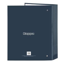 Carpeta de anillas Kappa Dark navy Azul marino A4 27 x 33 x 6 cm