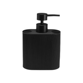 Dispensador de Jabón Versa Negro Resina ABS 5,5 X 17 X 11 CM