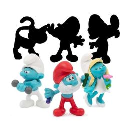 Figura pitufos. ¡colecciona las fi guras de la pelicula de los pitufos! 7,5 cm. - modelos surtidos Figura pitufos. ¡colecciona las fi guras de la pelicula de los pitufos! 7,5 cm. - modelos surtidos