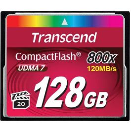 CARD CompactFlash Card 128GB Transcend TS128GCF800. MLC Precio: 119.50000051. SKU: B17P94M5V8