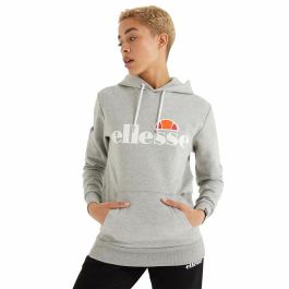 Sudadera con Capucha Mujer Ellesse Torices Gris claro Sudadera con Capucha Mujer Ellesse Torices Gris claro