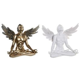 Figura Neoclasico DKD Home Decor Blanco Dorado 17 x 26.5 x 31.5 cm (2 Unidades) Precio: 63.50000019. SKU: B1BTJCZT8N