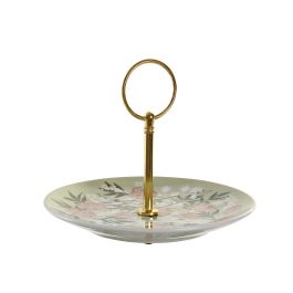 DKD Home Decor Frutero Tradicional Verde Beige 27 x 34 x 27 cm Porcelana Metal Ivy&daisy 2022