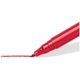 Staedtler Rotuladores Noris 326 C-Surtidos, Punta Fibra 1.0 mm, Estuche 20 Ud, Tinta Antisecado, Lavable