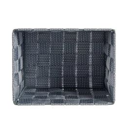 Cesta de Tela Conica Rectangular Pequeña Gris Kipit 20x11x15 cm (24 Unidades) Cesta de Tela Conica Rectangular Pequeña Gris Kipit 20x11x15 cm (24 Unidades)
