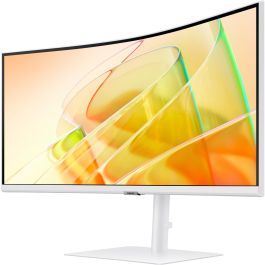 Samsung S34C650TAU Monitor Curvo UWQHD 34" 3440x1440 21:9 100Hz 5ms VA HDR10 2xThunderbolt 4 Blanco