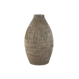 DKD Home Decor Jarrón Decorativo Alpino de Magnesia, Tonalidad Marrón, Medidas 28 x 48 x 28 cm Precio: 42.99000046. SKU: B16HF86CA9