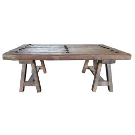 DKD Home Decor Mesa Centro Marron Negro 110 x 70 x 40 cm Olmo Precio: 412.95000032. SKU: S3032523