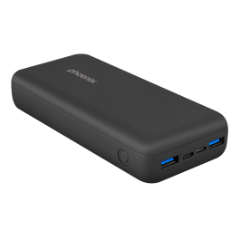 Phoenix technologies Powerbank Batería Externa 20000mAh con Carga Rápida USB-C PD Doble Puerto