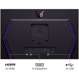 LG Monitor Gaming UltraGear 27GS95QE-B 27" QHD OLED 240Hz 0.03ms GtG G-SYNC Compatible FreeSync Premium Regulable