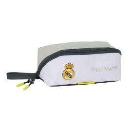 Safta Estuche Portatodo Escolar Real Madrid 1ª Equipación 25-26. Diseño Cuadrado Grande con 1 Cremallera. Dimensiones: 80x200x80 mm Precio: 13.89000019. SKU: B18KKWQQQQ