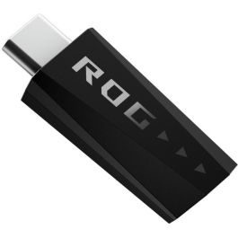 ASUS ROG Delta II Auriculares Gaming Inalámbricos y Alámbricos USB-C con Micrófono Extraíble y Control de Volumen, Negro