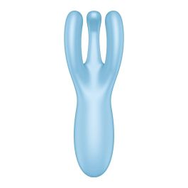 SATISFYER Threesome 4 Vibrador Azul para Mujer