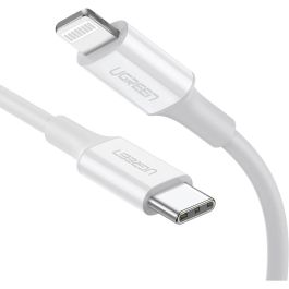 UGREEN Cable Lightning a USB-C 1m blanco, 3A, 480 Mbps Precio: 34.50000037. SKU: B12DZNGYEV