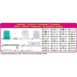 Aquabeads Mochila Expertos Creadores 31993 con Más de 1000 Abalorios en 40 Colores y FlipTray para Llevar a Todas Partes