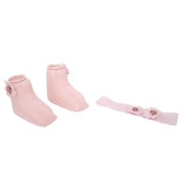 Muñecas Arias Set Calcetines Rosa con Cinta para la Cabeza para Niñas 3-99 años Precio: 6.89000015. SKU: B14YX2Q6F3