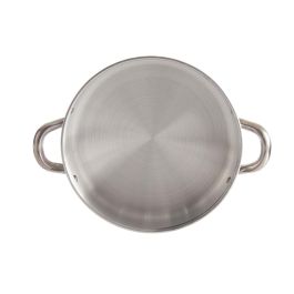 Kinvara Sarten Aluminio Con Asas 20 cm Plata Apto Gas Horno Lavavajillas