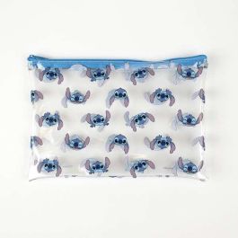 Cerdá Set de Papelería Escolar Completo Stitch Azul, Ideal para Niños de 3 a 12 Años