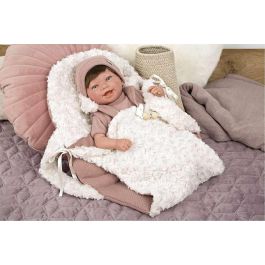 Muñeca reborn arias 45 cm gimena c/saco portabebe Muñeca reborn arias 45 cm gimena c/saco portabebe