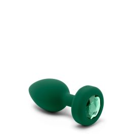 Plug Anal B-Vibe Vibrating Jewel Verde M/L