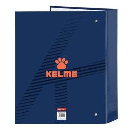 Carpeta de anillas Kelme Navy blue Naranja Azul marino A4 (27 x 33 x 6 cm)