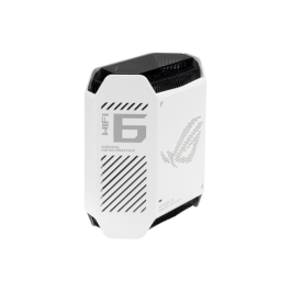 ASUS ROG Rapture GT6 90IG07F0-MU9A30 - Sistema Malla WiFi 6 Tribanda (2.4/5/5 GHz) Blanco, Router con 4 Puertos Ethernet