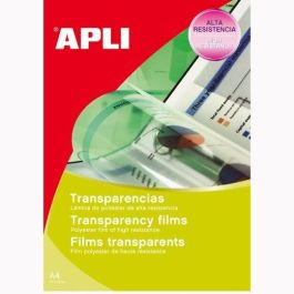 Apli Pack 20 Hojas Transparencias A4 Sin Banda Para Láser Precio: 9.5000004. SKU: B17R5MSRTK