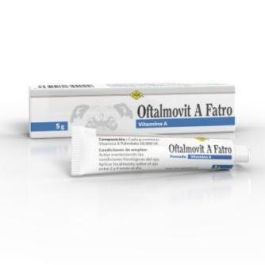 Fatro Oftalmovit A Pomada 5 gr Vitamina A Palmitato 10000 UI para Ojos Precio: 14.88999985. SKU: B15PSZAMJ2
