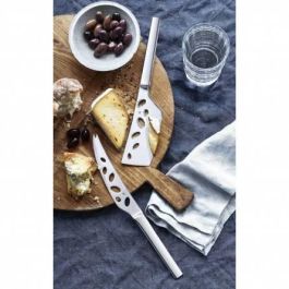 WMF Set de Cuchillos de Queso Nuova, 2 Piezas, Acero Inoxidable, Apto para Lavavajillas