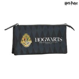 Portatodo Harry Potter Hogwarts Triple Harry Potter Negro Gris (22 x 12 x 3 cm) (22 x 3 x 12 cm) Portatodo Harry Potter Hogwarts Triple Harry Potter Negro Gris (22 x 12 x 3 cm) (22 x 3 x 12 cm)