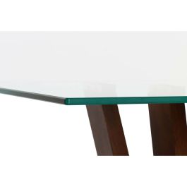 Recibidor DKD Home Decor Marrón Transparente 145 x 45 x 75 cm