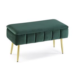 Versa Pie de Cama Sogno Verde 37.5x42x79.5 cm Precio: 77.50000027. SKU: B1C4LEVNVF