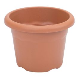 Maceta de inyeccion color terracota ø18cm plastiken