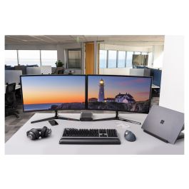 Kensington Auriculares Gaming H3000 PROVC, Diadema Bluetooth 5.2, Negro, 60h Batería, Cancelación Ruido, Micrófono Boom, USB-C, Para PC, PS, Xbox, Android, iOS