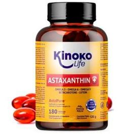 KINOKO LIFE Astaxantina Plus 180 Cap. con Aceite de Oliva Virgen Extra, Omega 3-6-9, Luteína y Betacaroteno, Suplemento Natural Precio: 41.69. SKU: B148NWG8SN